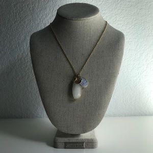 Stella & Dot multi charm necklace